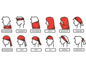 Fjord Nansen multifunktion halsvarmer variationer